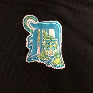 Neon and black Nike Detroit Tigers jersey